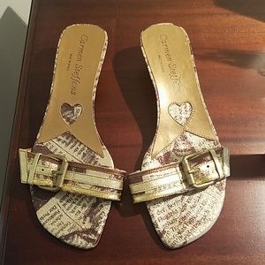 Carmen Steffens sandals 6.5M